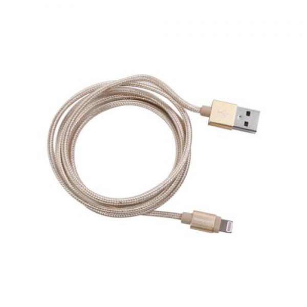 Honeywell Apple Lightning Charge And Sync Braided Cable 1 Meter (Gold)