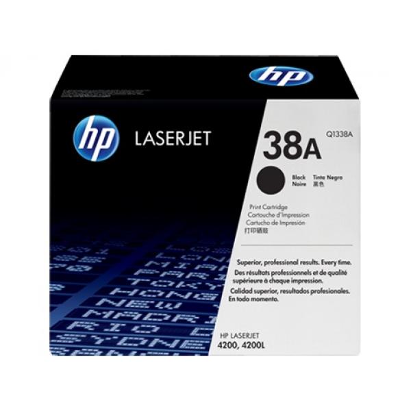 HP 38A LaserJet Toner Cartridge (Black)