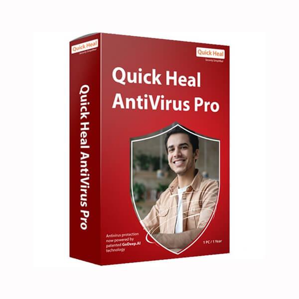 Quick Heal Pro 1 User 1 Year Antivirus