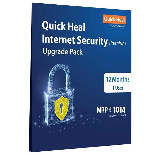 Quick Heal Internet Security 1 User 1 Year Renewal