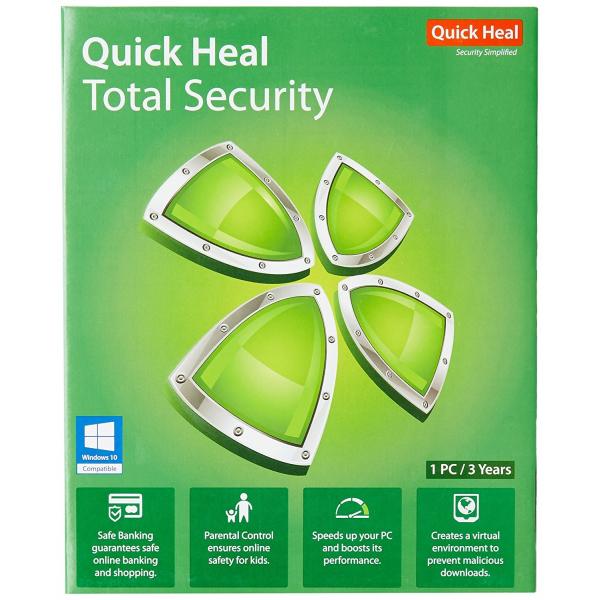 Quick Heal Antivirus Renewal Total Security 1pc 3year
