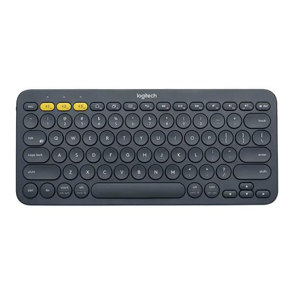 Logitech K380 Wireless Bluetooth Keyboard (Black)