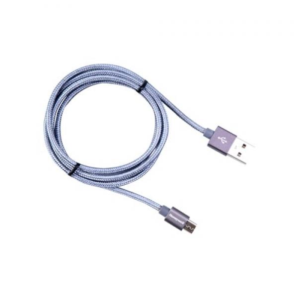 Honeywell Usb To Micro Usb Charge And Sync Braided Cable 1 Meter (Grey)