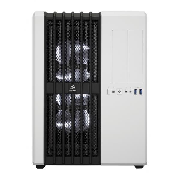 Corsair Carbide Series Air 540 (E-ATX) Mid Tower Cabinet with transparent Side Panel (Arctic White)