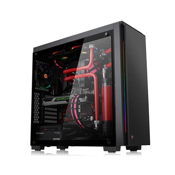 Thermaltake Versa C23 RGB (ATX) Mid Tower Cabinet - With Tempered Glass Side Panel (Black)