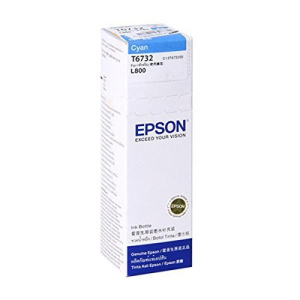 Epson T6732 Ink Bottle (Cyan)
