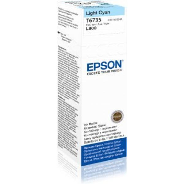 Epson T6735 Light Ink Bottle (Cyan)