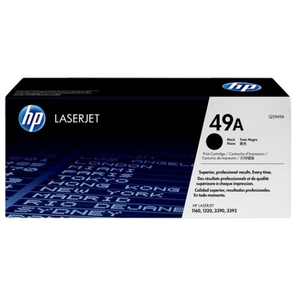 HP 49A LaserJet Toner Cartridge (Black)