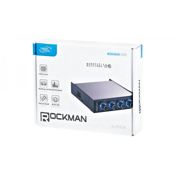 Deepcool Rockman PWM Fan Controller With Blue LED
