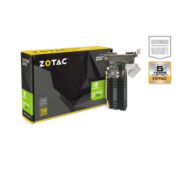 Zotac Graphics Card GT 710 1GB DDR3 Zone Edition (ZT-71301-20L)