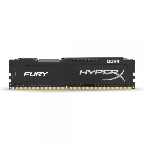Kingston HyperX HX424C15FB/4 Desktop Ram Fury Series 4GB (4GBx1) DDR4 2400MHz Black