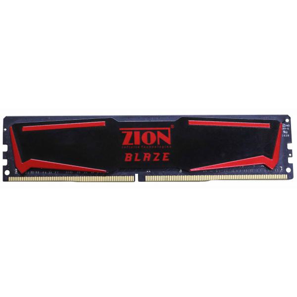 ZION Blaze Series Desktop Ram 16GB (16GBx1) DDR4 2400MHz Black