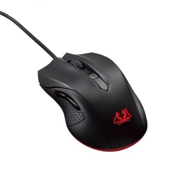 Asus Cerberus Ambidextrous Wired Gaming Mouse (2500 DPI, Optical Sensor)