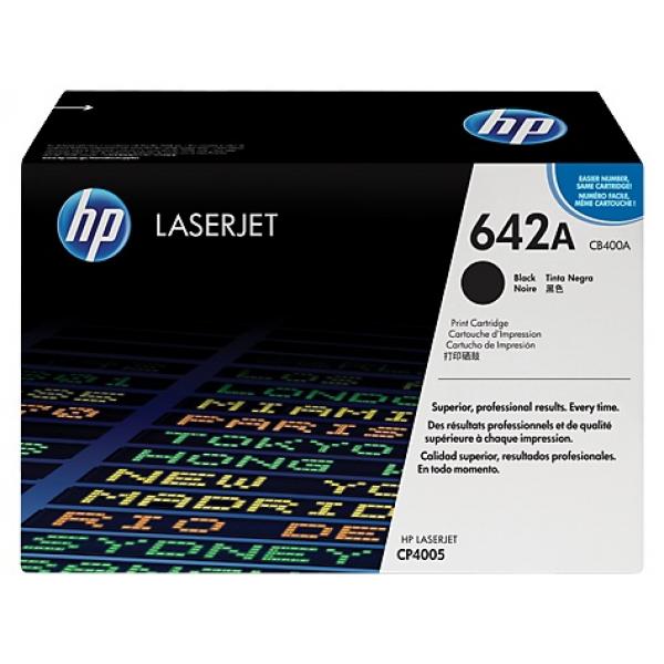 HP 642A LaserJet Toner Cartridge (Black)