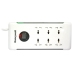 Honeywell Platinum Series 6 Socket 1.5 Meter Power Cable Surge Protector (White)
