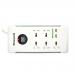 Honeywell Platinum Series 5 Socket 1.5 Meter Power Cable Surge Protector With 2 USB Ports (White)