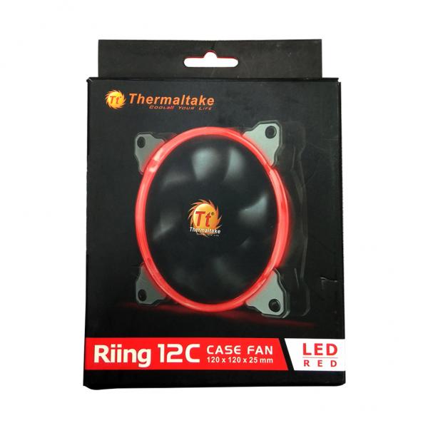 Thermaltake Riing 12C - 120MM Cabinet Fan With Red LED