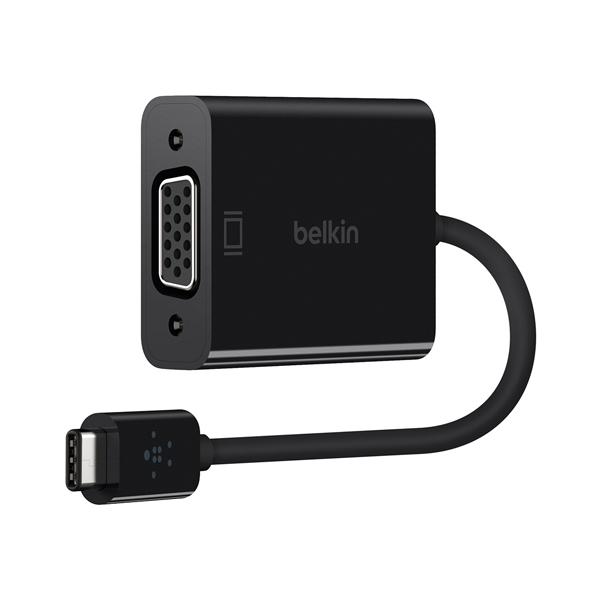Belkin USB Type-C To VGA Adapter (Black)