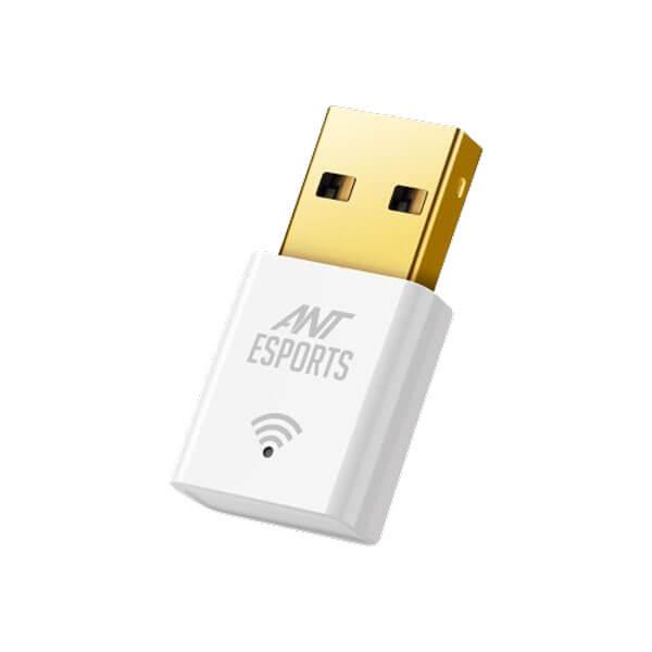 Ant Esports AE300D 300 Mbps Wi-Fi and DVR Nano Dongle (White)