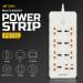 Ant Esports PS722 Power Strip with USB Ports (White)