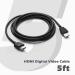 Ant Esports AEH0105 1.5 Meter 4K HDMI Cable (Black)