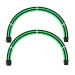 Ant Esports MODPRO Sleeve PSU Extension Cable Kit - 30cm (Green-Black)