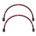 Ant Esports MODPRO Sleeve PSU Extension Cable Kit - 30cm (White-Red-Black)
