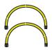 Ant Esports MODPRO Sleeve PSU Extension Cable Kit - 30cm (Yellow-Black)