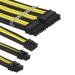 Ant Esports MODPRO Sleeve PSU Extension Cable Kit - 30cm (Yellow-Black)