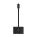 Belkin USB-C To VGA Charging And Video Display Cable With Adapter For MacBook And Mac (Black)