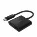 Belkin USB-C To HDMI Charging And Video Display Cable With Adapter For MacBook And Mac (Black)