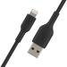 Belkin Boost Charge Lightning To USB-A 1 Meter Braided Charging And Sync Cable (Black)