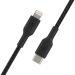 Belkin Boost Charge Braided USB-C To Lightning Charge and Sync Cable - 1 Meter (Black)
