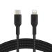 Belkin Braided USB-C To Lightning Charge and Sync Cable - 1 Meter (Black)