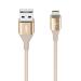 Belkin DuraTek Lightning To USB Charging Cable For iPhone (Gold)