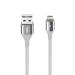 Belkin DuraTek Lightning To USB Charging Cable For iPhone (Silver)