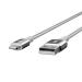 Belkin MIXIT DuraTek Lightning To USB 1.2 Meter Charging Cable For iPhone (Silver)