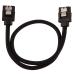 Corsair Premium Sleeved SATA 6Gbps Data Cable (Black)