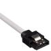 Corsair Premium Sleeved SATA 6Gbps 30cm Cable (White)