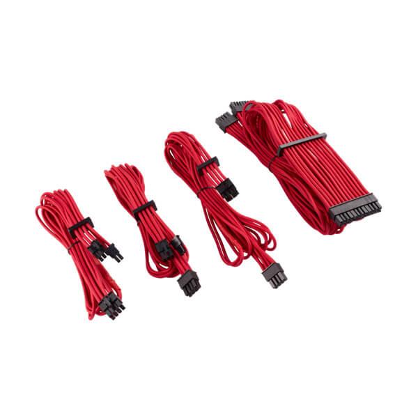Corsair Premium Individually Sleeved PSU Cables Starter Kit Type 4 Gen 4 (Red)
