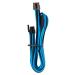 Corsair Premium Individually Sleeved PSU Cables Starter Kit Type 4 Gen 4 (Blue-Black)