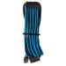 Corsair Premium Individually Sleeved PSU Cables Pro Kit Type 4 Gen 4 (Blue-Black)