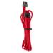 Corsair Premium Individually Sleeved PCIe Cable Single-Pin Connector (Red)