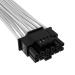 Corsair Premium Individually Sleeved 12+4pin 600W PCIe 5.0 12VHPWR Type-4 PSU Power Cable (White)