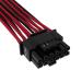 Corsair Premium Individually Sleeved 12+4pin 600W PCIe 5.0 12VHPWR Type-4 Red/Black PSU Power Cable (CP-8920334)