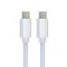 Fingers 2-In-1 Micro USB And Type-C Mobile Charging Cable 1Meter (White)