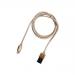 Honeywell Apple Lightning Charge And Sync Braided Cable 1.2 Meter (Gold)