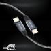 Honeywell USB 3.1 Type C To Type C 1.2 Meter Braided Cable (Grey)