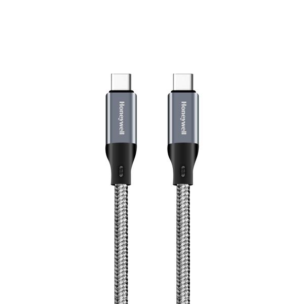 Honeywell USB 3.1 Type C To Type C 1.2 Meter Braided Cable (Grey)