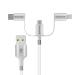 Honeywell 3 In 1 Magnetic Rapid multi Charge With USB Cable (White)